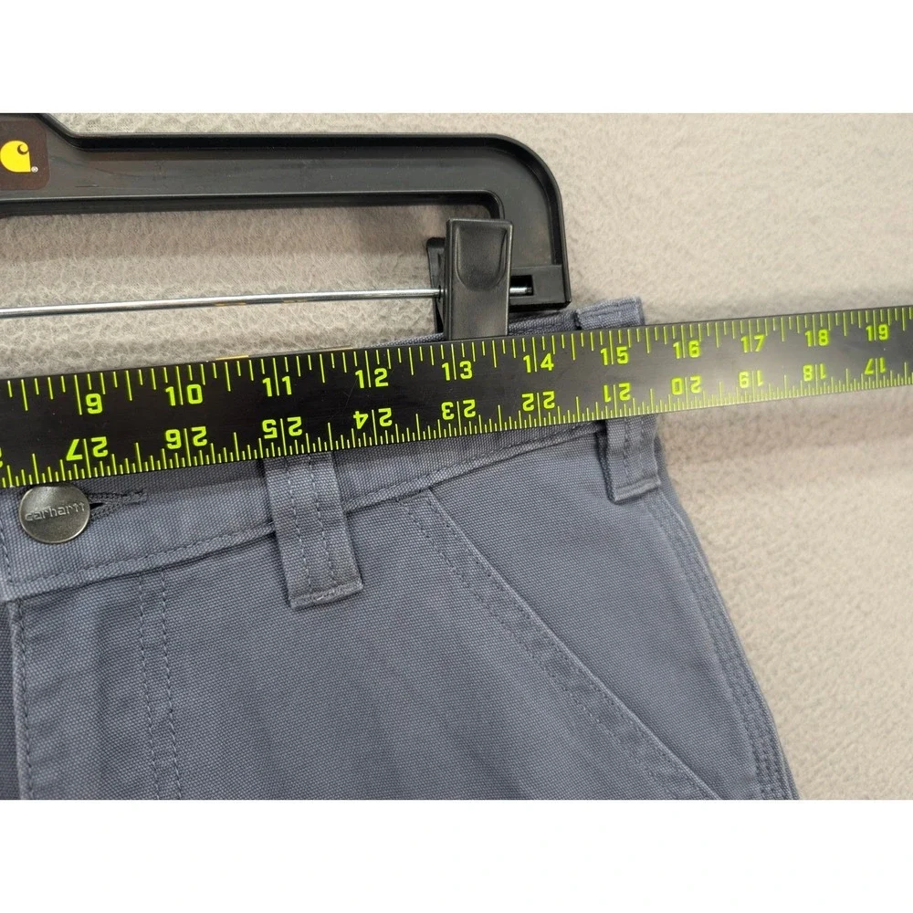 Carhartt Relaxed Fit Rugged Flex Canvas Cargo Work Shorts Men's Size 30 Gray NWT